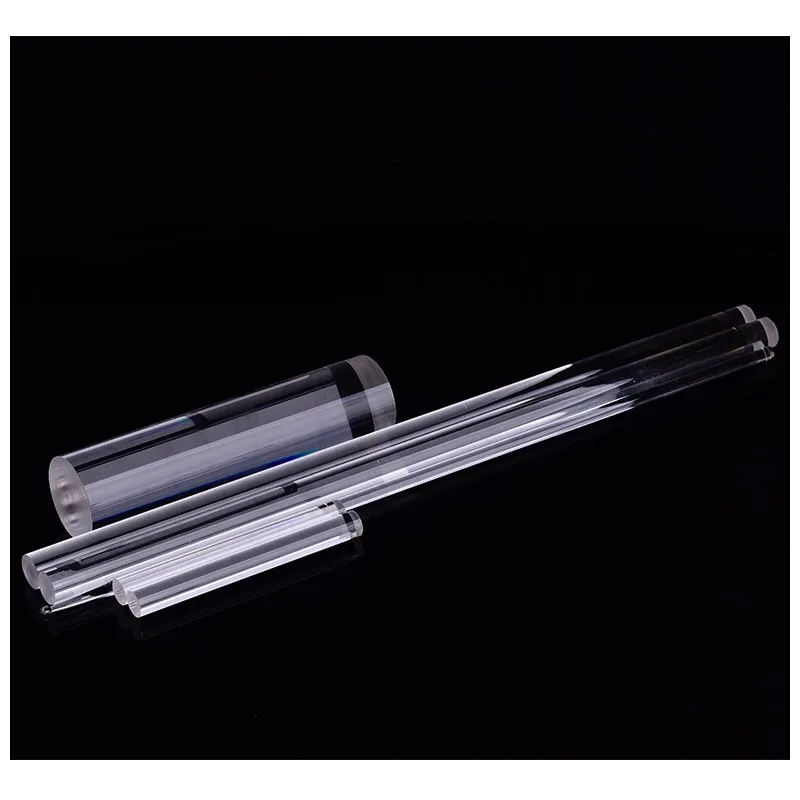 High purity quartz light guide rod High temperature and corrosion resistant quartz glass rod