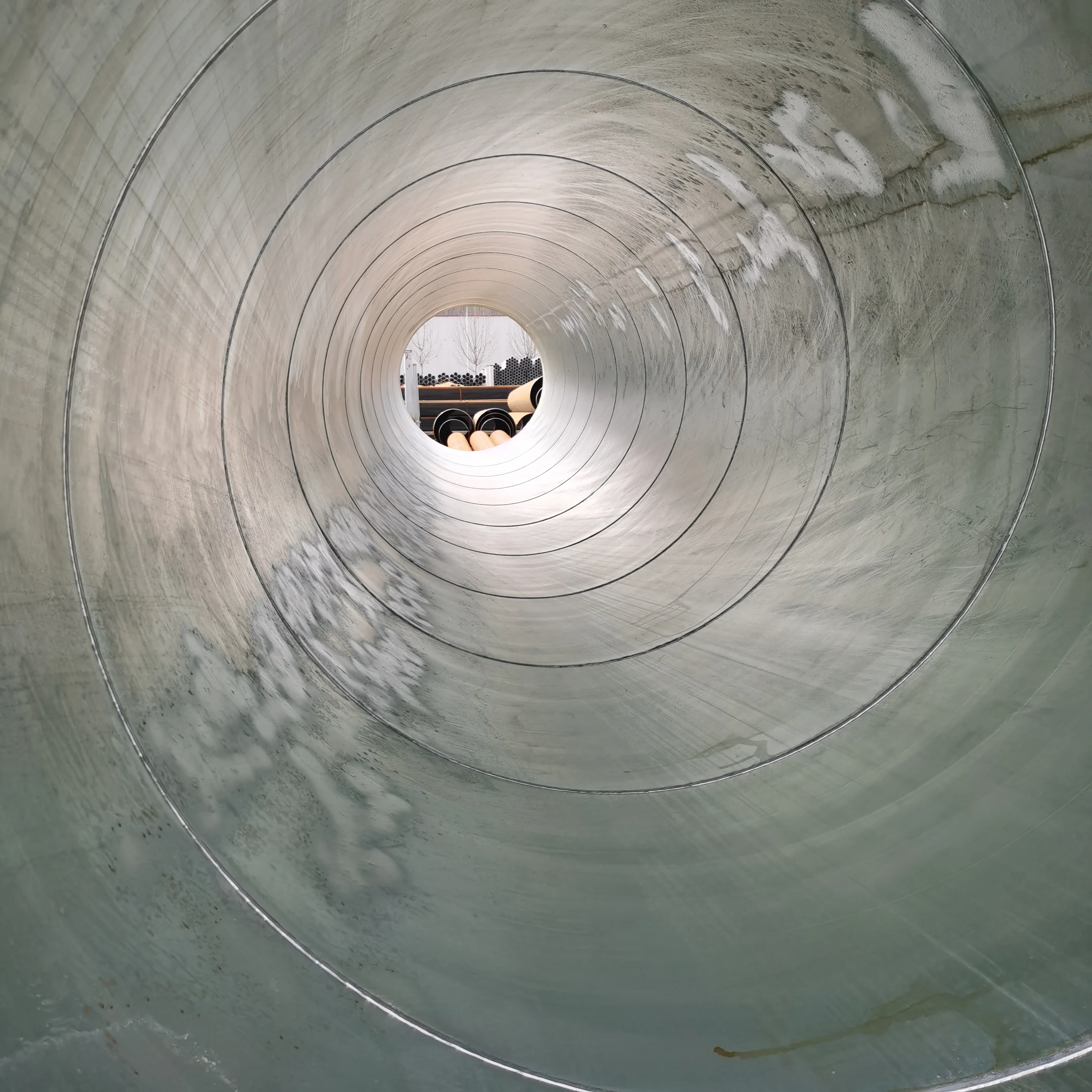 Line pipe SSAW API 5L Gr.B with hot dipped galvanization