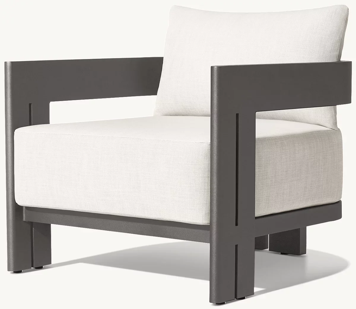 New Design  Simple Leisure Garden Terrace rh Aluminum Rope Outdoor Sofa Furniture Set