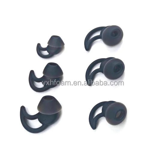 Silicone Sleeve Earbuds Ear Buds Ear Tips Compatible with QC20 QC30 Earphone Repairing Parts Spare Parts