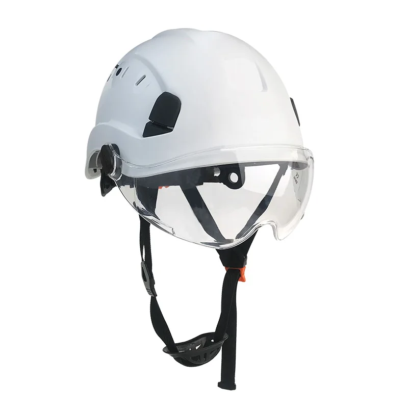 ANT5PPE EN397 EN170 Z89.1 Head Protective Hard Hat ABS Industrial Construction Safety Helmet with Double Visors