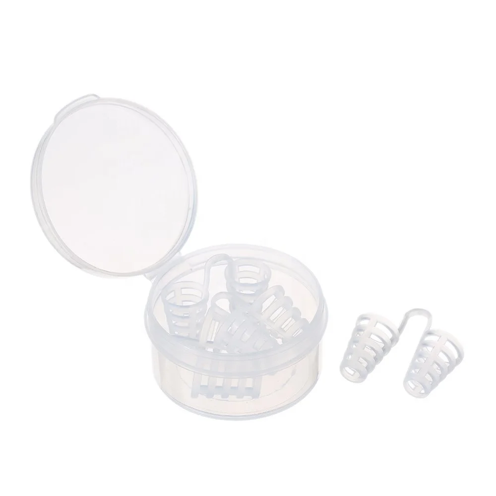 Set of 4 Premium Anti-Snoring Nose Vents Sleep Aid Device Stop Snoring Night Sleep Nose Clip Device Anti Snore Nasal Dilator