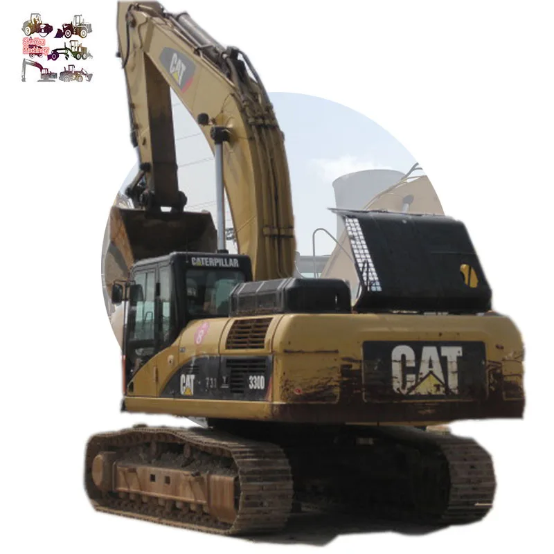 High-Performance Used Caterpillar Cat 330D 330D2 330D2L 330GC Earth Movers Hydraulic Crawler Excavators 330D 330D2 330D