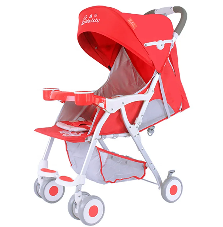 Foldable Baby Stroller Lightweight Sunny Love Toy European Baby Stroller With Sun Visor