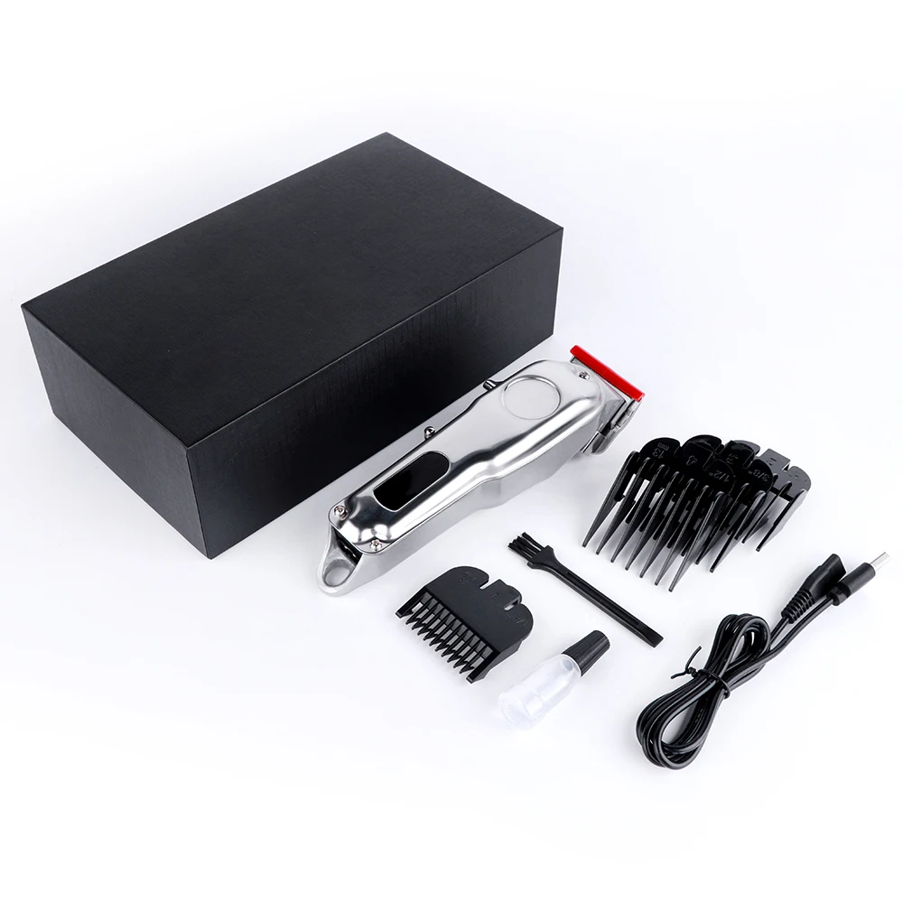 Lescolton Original Factory Hair Trimmer Hair Cutting Clipper Powerful Motor Sharp Men Hair Clipper Guards