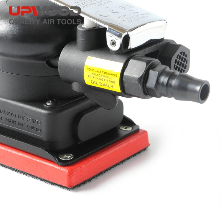 UW-3430 Высокоэффективная низкая вибрация 75*100 мм пневматическая орбитальная шлифовальная машина jitterbug, пневматическая квадратная шлифовальная машина с квадратной подушкой