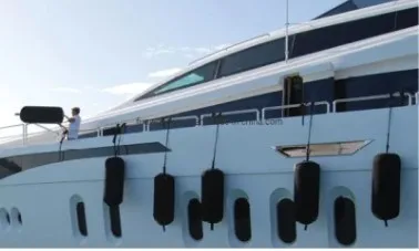 Inflatable boat fender holder floating PVC boat fender for Boats Yacht Sailboats