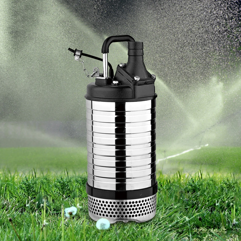 1.5kw stainless electric river water supply submersible pump