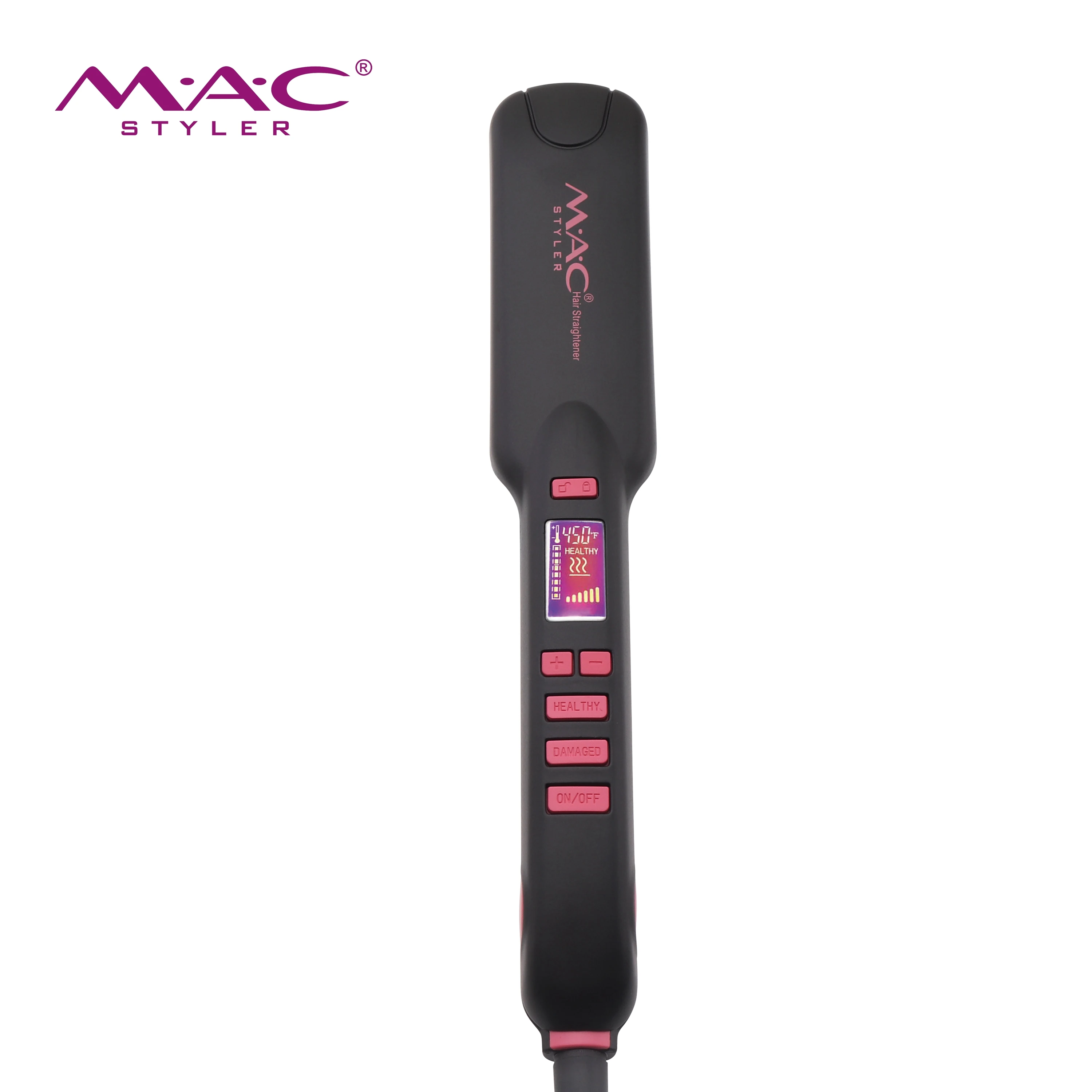 Professional Beauty Titanium Flat Iron Wholesale Private Label Straightening Tool Design Professional Fast Heat Straightener