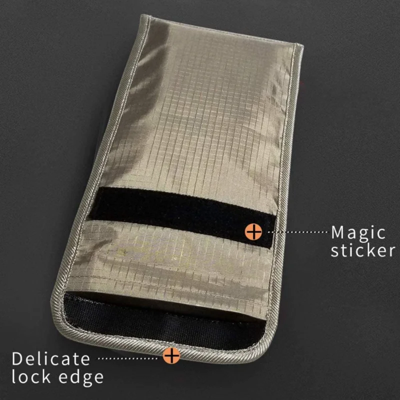 Faraday Bag Anti Radiation Cell Phone Sleeve Pregnant Cell Phone GPS EMF RFID Signal Blocking Bag