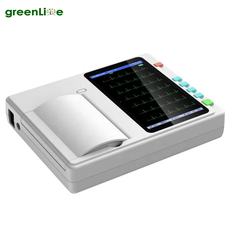 Manufacturer ECG-301 Digital Electrocardiograph EKG 12 lead ECG Machine