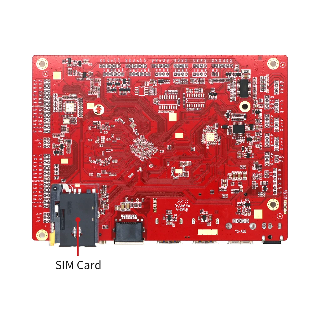 YS-A68 RK3568 Android11/Linux 4 + 32G материнская плата для развития HD 4K BT WIFI