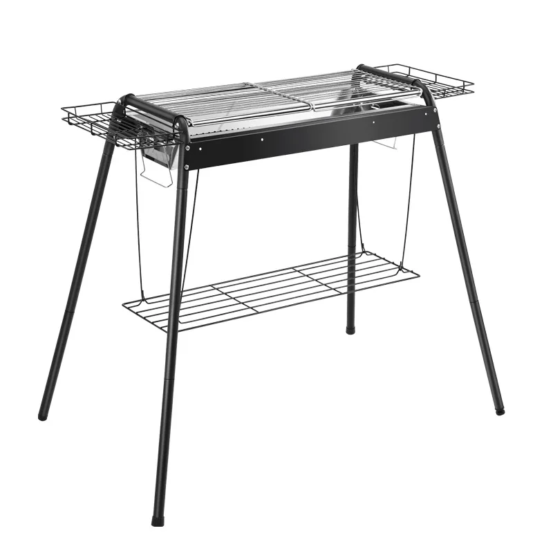 German Bbq Grill Machine Kebab Bbq Grilled Built In Gas And Charcoal Camping Bbq Grills