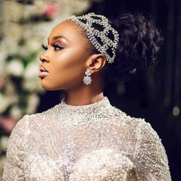 GENYA Wedding Headband Bohemian Headpiece Bridal Hair Pieces for Women and Girls 2024