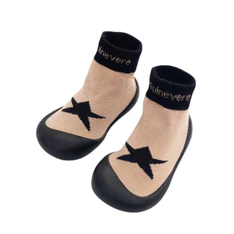 Spring And Summer Indoor Non-Slip Cartoon Animal Baby Shoes Soft-Soled Baby Shoes Floor Socks Shoes