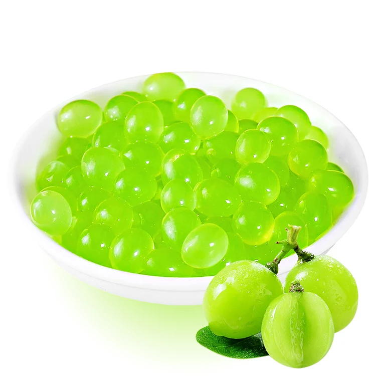 3 кг зеленого винограда шары из жемчуга boba tapioca желейные шарики для напитков