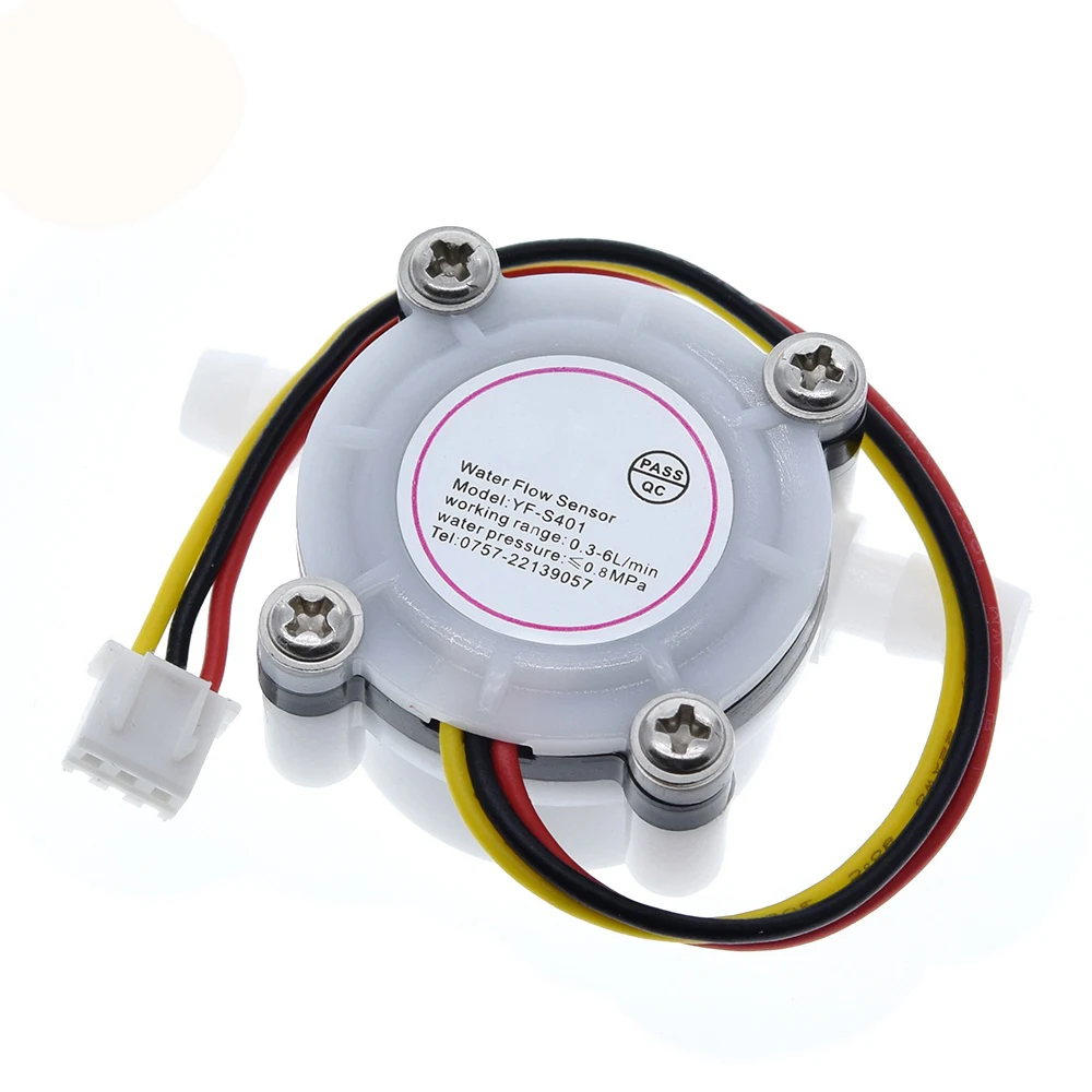 Water Coffee Flow Sensor Switch Meter Flowmeter Counter 0.3-6L/min YF-S401