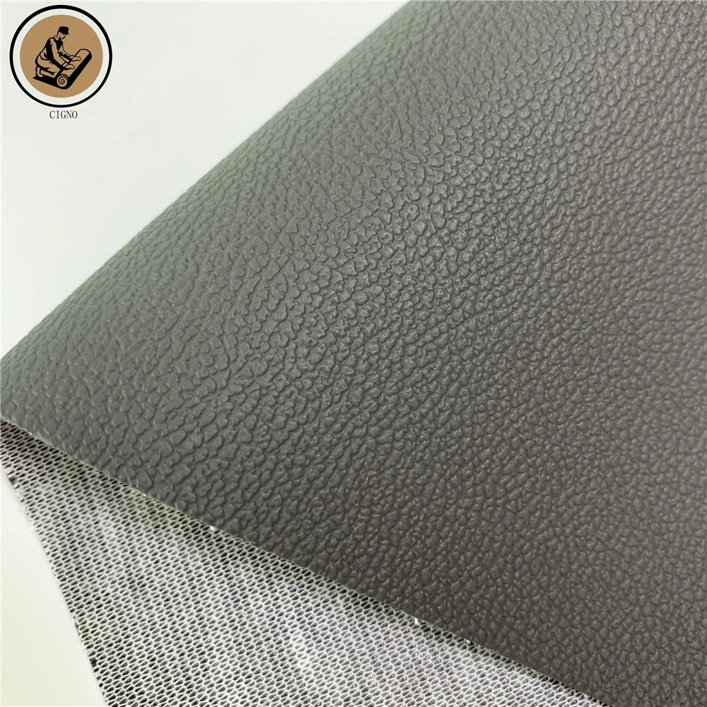 Wholesale fire resistant classic grain pattern vinyl synthetic leather for car seat car interior automotive