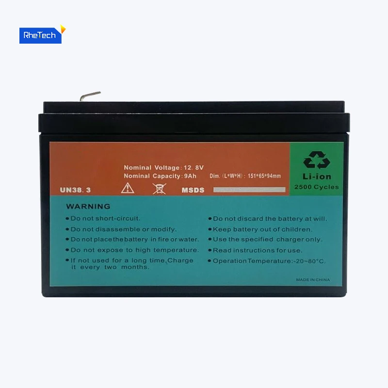 Allied OEM Lithium Battery Cells Ion Pack 12.8V 24V 36V 48V 9AH solar energy Battery For Electric Bicycle