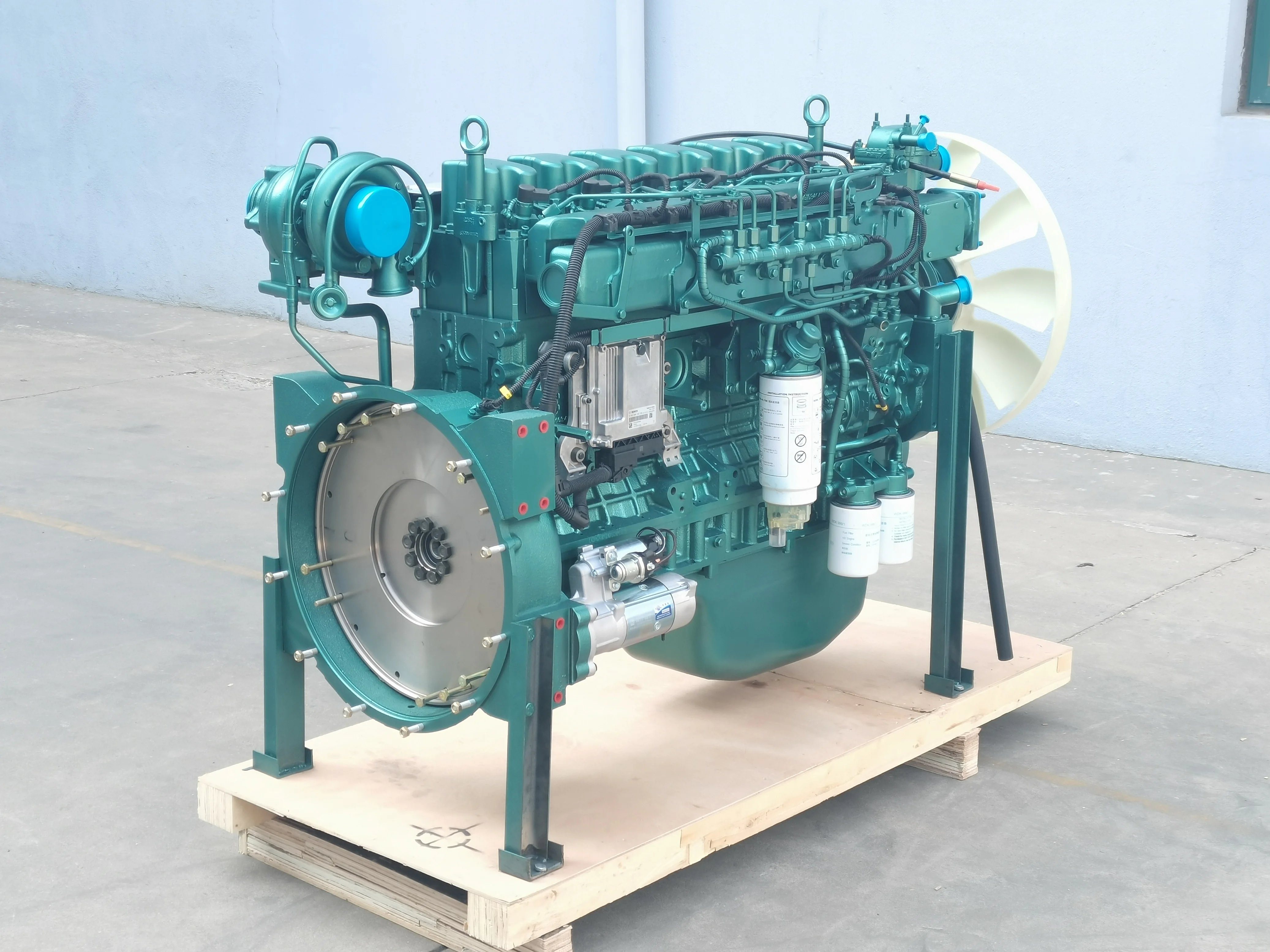 High quality 4 strokes 6 cylinders 10L engines for D10.38-50 truck parts