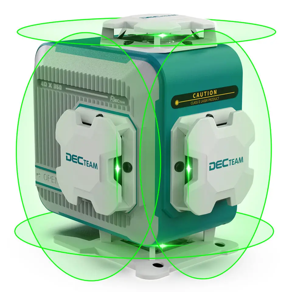 M04CG 4x360 4D Nivel Laser Level Concrete Self Leveling Water Proof Device huepar 4D laser level