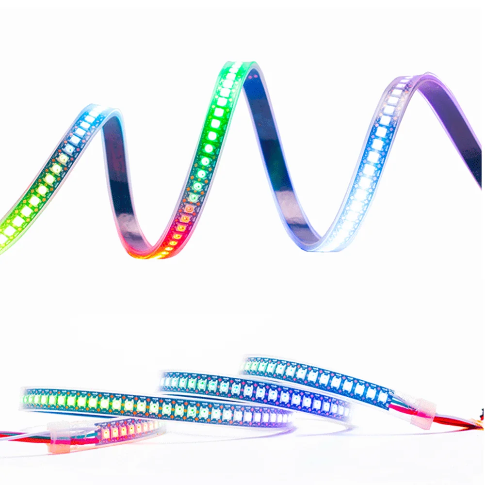 addressable sk6812 dc5v ws2812 ws2815 sk6813 60led  rgbw luces led strip light 12mm smd5050 rgb 144 led strip ws2812 sk6813