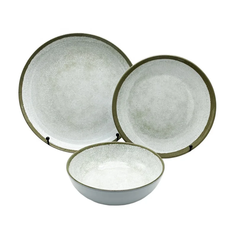 Unbreakable Melamine High-end custom melamine plates dinner restaurant plates