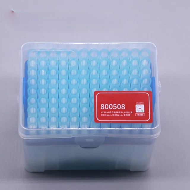 
 Лабораторные наконечники для пипетки, 10 мкл, отфильтрованные стерильные наконечники для пипетки  