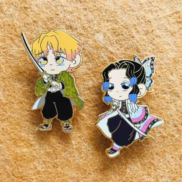 2021 fashion design high quality factory Violin Elsa princess hard enamel silver metal screen print pin on pin custom badges