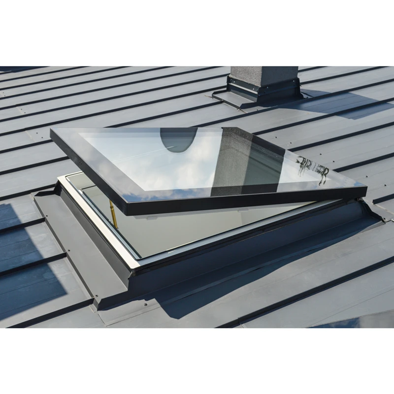 Aluminium Roof Glass Top Open Aluminium Skylight Double Glazed Sky Light Windows