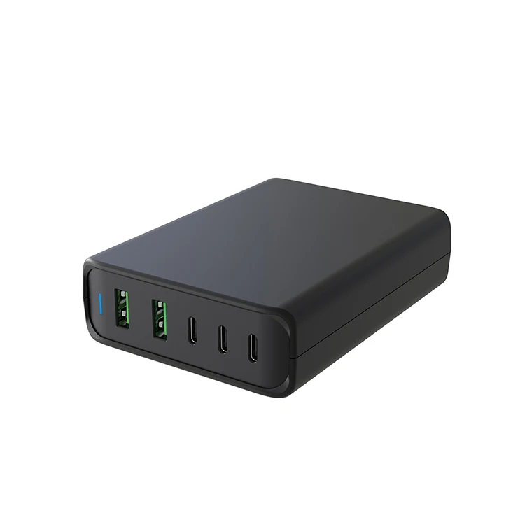  Мульти usb 5-разъемное зарядное usb-устройство для Тип c pd pps настольное устройство док-станция qualcomm quick charge 3 0 адаптер мобильных телефонов и планшетов