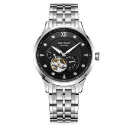 Shenzhen Watch Manufacture Japan Mechanical Movement 82S7 Private Label Stainless Steel Skeleton Men Gold Automatic Watches