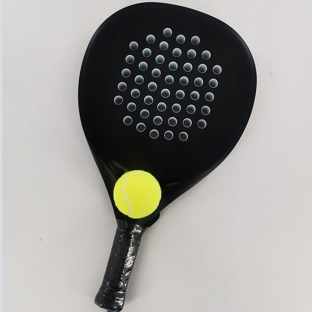 1 шт. падел теннис ракетки из углеродного волокна для сыпучих материалов уход за кожей лица Eva пены памяти средства ухода за кожей Шеи Core весло Спорт на открытом воздухе Профессиональный Взрослый играть в игры