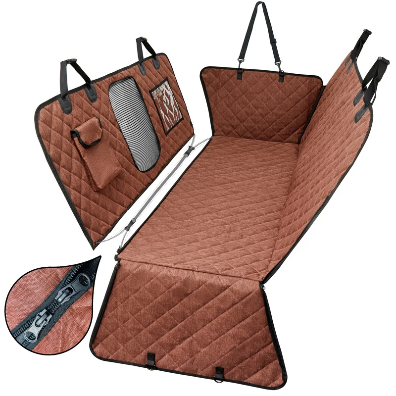 Защищенная от царапин для автомобильных сидений автомобиля на заднем сиденье Подушка домашних животных защитный чехол накладка багажник коврик собак