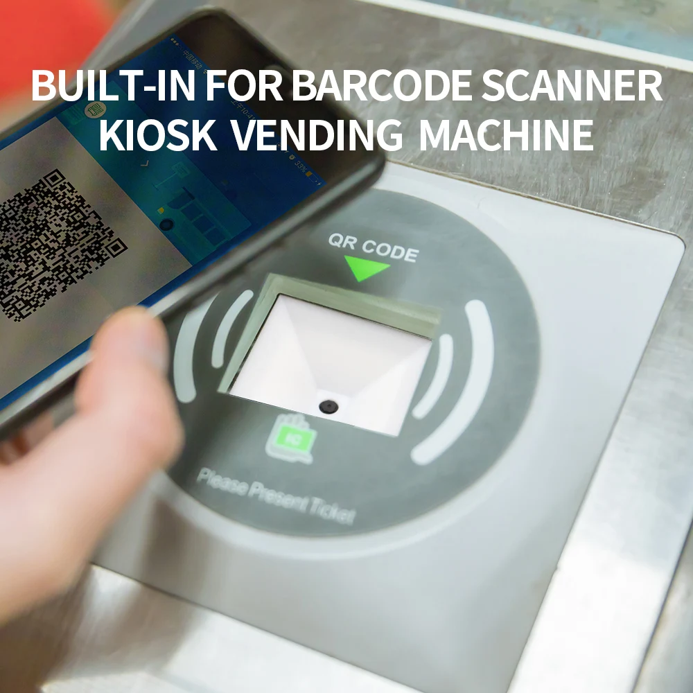 Fast Reading Qr Code Scanner Module Embedded Wall Mounted 1D 2D Barcode Scanner for Parking Payment Machine