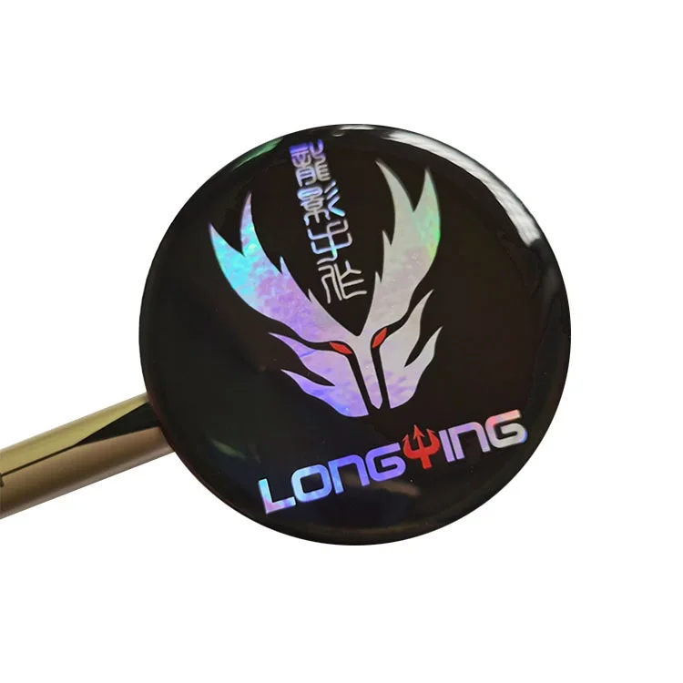 Custom 3d Raised Label Printing Epoxy Sticker Waterproof Adhesive Sticker