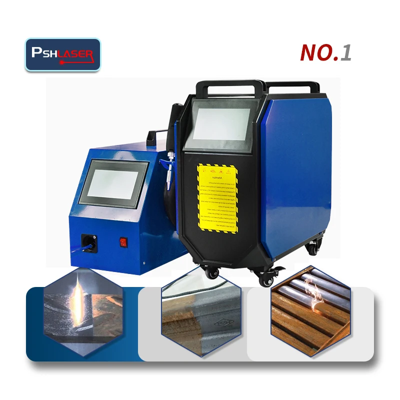 Mini 3 in 1 Portable Fiber Laser Welding Machine 1500W 2000W for Copper and Metal Welding