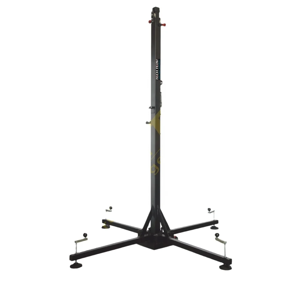 5m portable led screen truss 100kg lifting tower for hanging speaker/lights