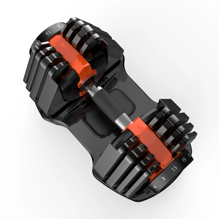 Customised dumbbell Quick Change Weight Adjustments with Twist Handle Adjustable Dumbbell 24kg/15kg