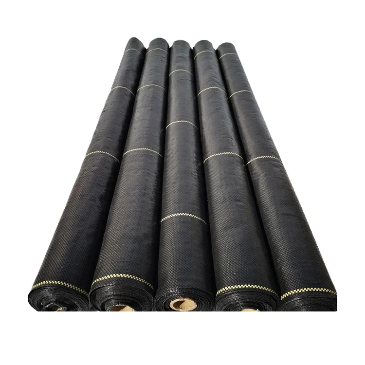 2024 Farming Plastic Rubber Pp Agricultural Weed Control Mat Pp ground cover Weed Mat Sheet Fabric