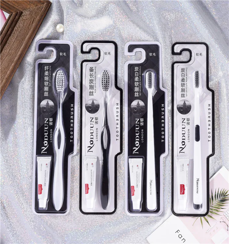 
100% plastic free & biodegradable hotel toothbrush kit 