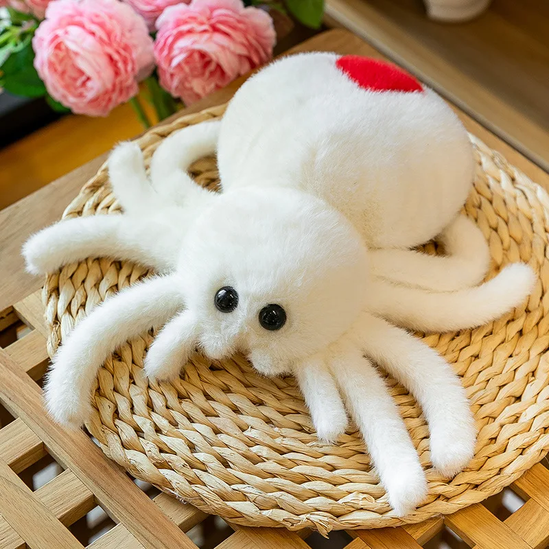 Cute Spider Doll Children Toy Trick Prop Doll Halloween Plush Toy
