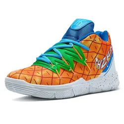 Горячая Распродажа разноцветная спортивная обувь пара обуви модные Нескользящие баскетбольные кроссовки для