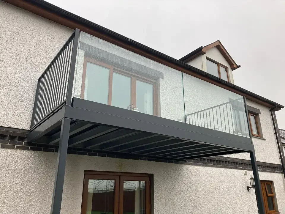 DF postes para barandales   parapetto vetro de acero inoxidable pasamanos  barandilla  polyurethane balustrade  	 vetro