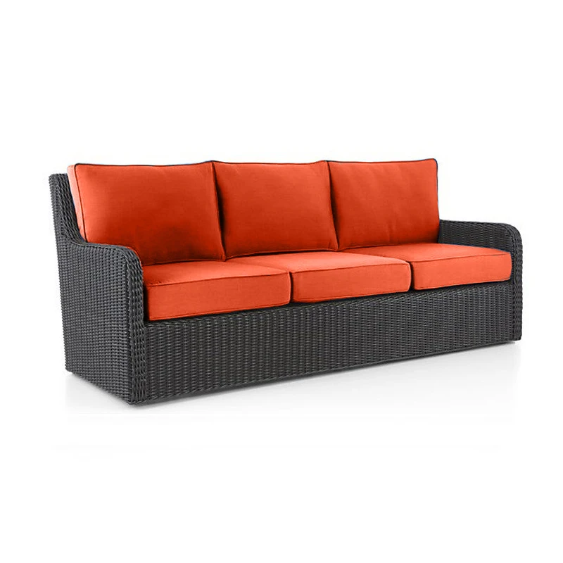 Custom three Seat sofa Beach Patio Cushions Set Outdoor Waterproof Cushion Pillow Seat Pad Chaise Lounge Chair Cushion