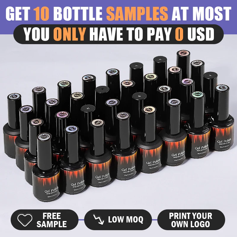 Гель-лак для ногтей, 489 цветов