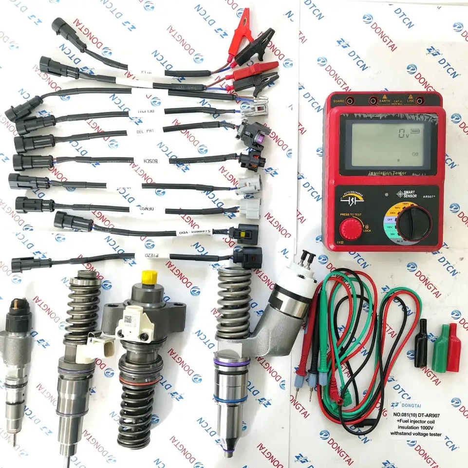 NO.081(10) DT-AR907+ Fuel injector coil insulation 1000V withstand voltage tester