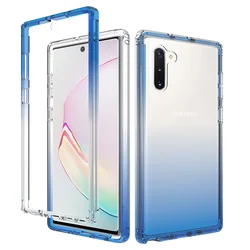Shockproof Rugged Protection Case Transparent Soft TPU Protective Cover For Samsung Galaxy Note 10 Plus