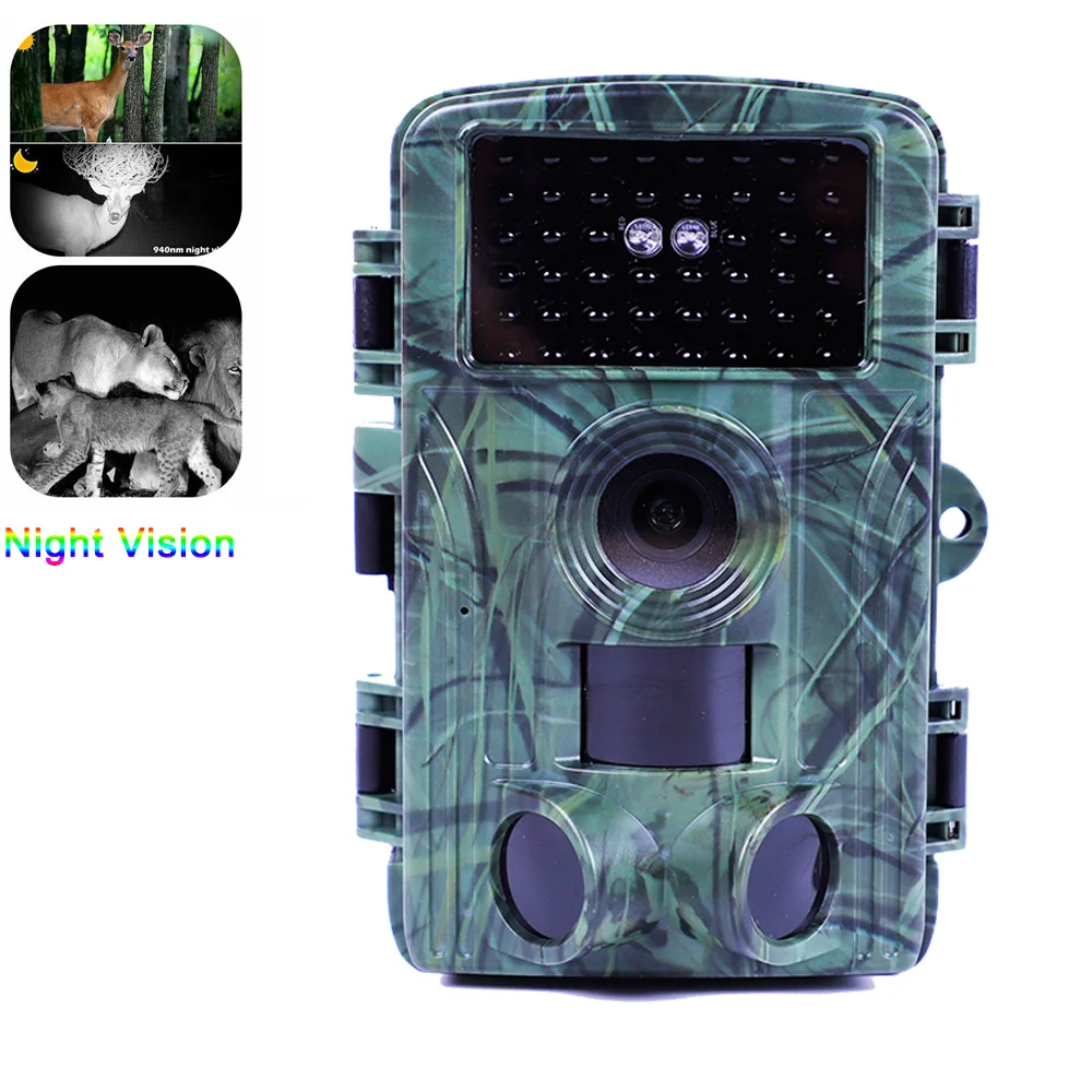 2.7K  Wildlife Scouting Camera Hunting Trail Wildlife Camera mount With Night Vision Motion Activated 58MP Outdoor Camera