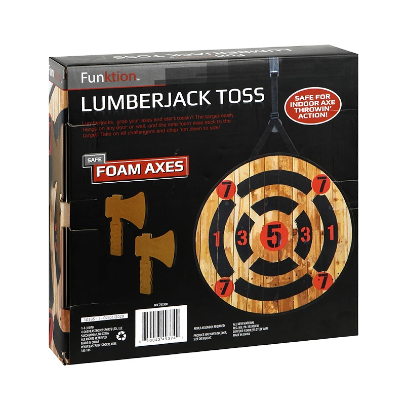 wholesale hot sale indoor outdoor foam axe throwing target game dart games for kids and adult family fun